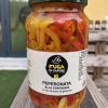 Peperonata contadina con cipolline e capperi