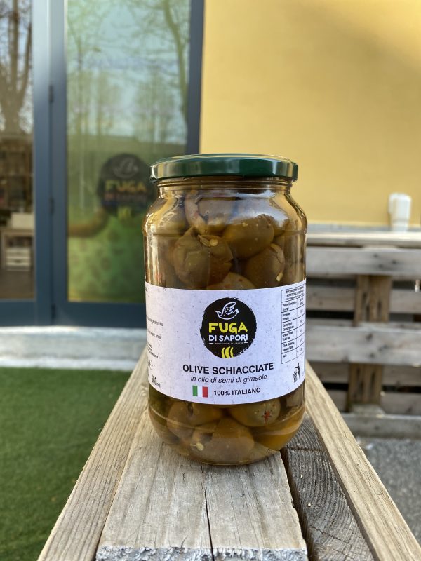 Olive Schiacciate Fuga di Sapori