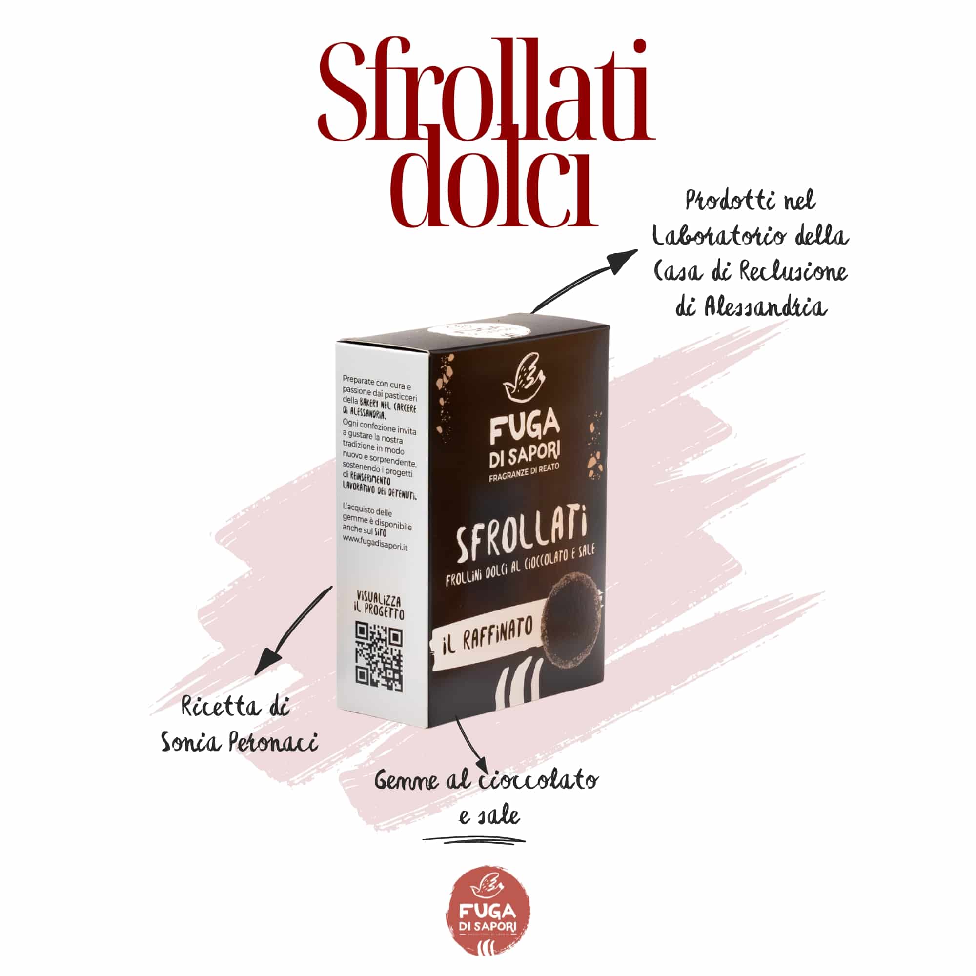 Il Raffinato – Gemme al cioccolato e fiocchi di sale